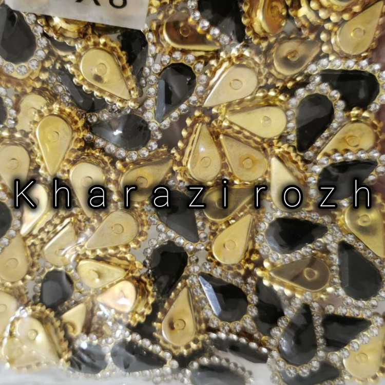سنگ اشک دور نگین ۱۳&۸بسته ۱۰۰ عددی