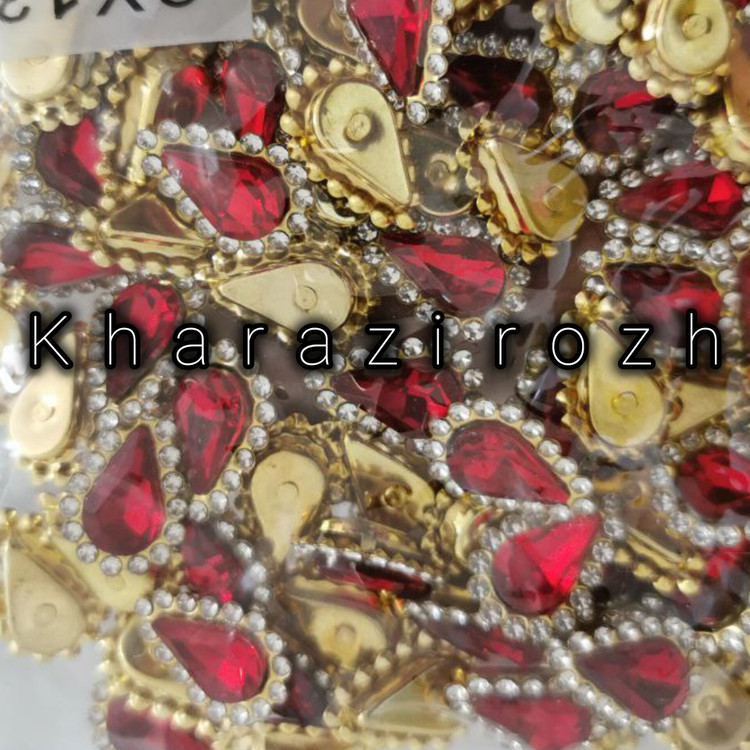 سنگ اشک دور نگین ۱۳&۸بسته ۱۰۰ عددی
