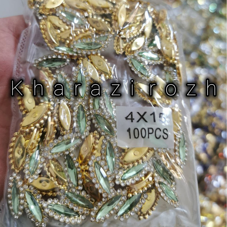 سنگ مارکیز نیزه ای ۴&۱۵بسته ۱۰۰ عددی