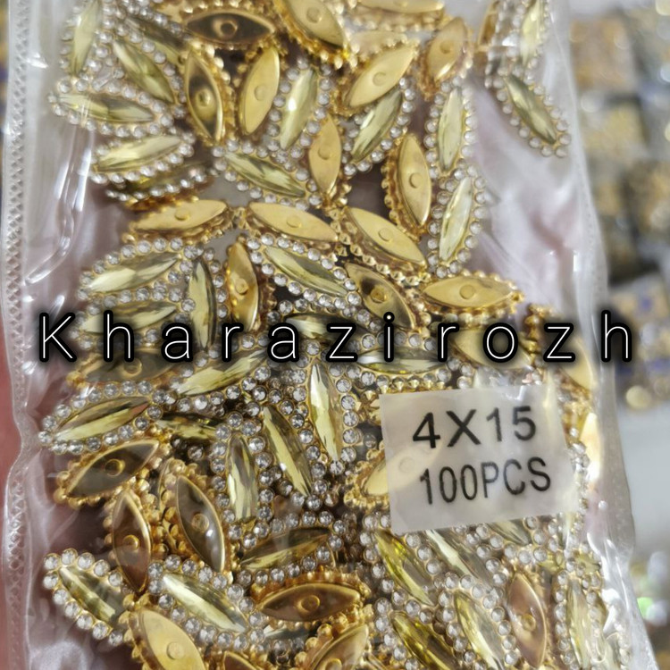 سنگ مارکیز نیزه ای ۴&۱۵بسته ۱۰۰ عددی
