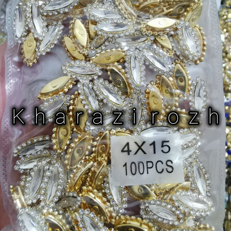 سنگ مارکیز نیزه ای ۴&۱۵بسته ۱۰۰ عددی