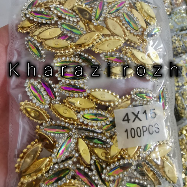 سنگ مارکیز نیزه ای ۴&۱۵بسته ۱۰۰ عددی