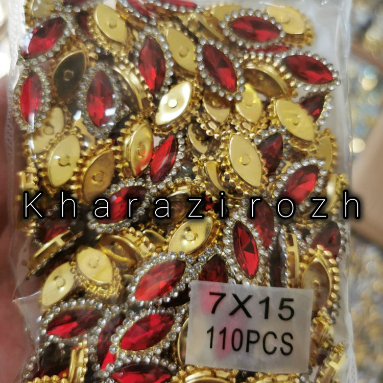 سنگ دورنگین مارکیز۷&۱۵بسته ۱۰۰ عددی