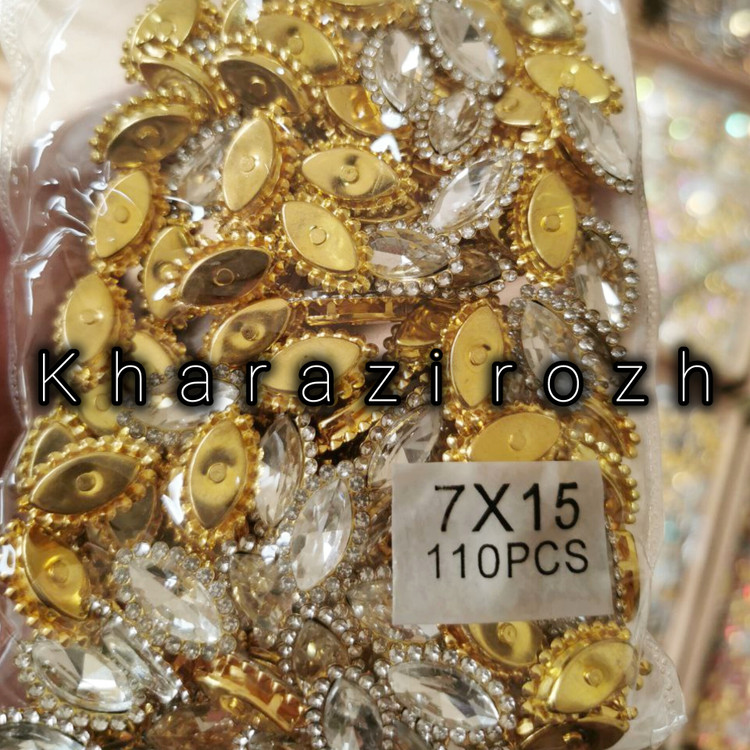 سنگ دورنگین مارکیز۷&۱۵بسته ۱۰۰ عددی